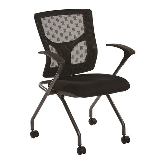 ProGrid¬Æ Checkered Mesh Back Folding Chair