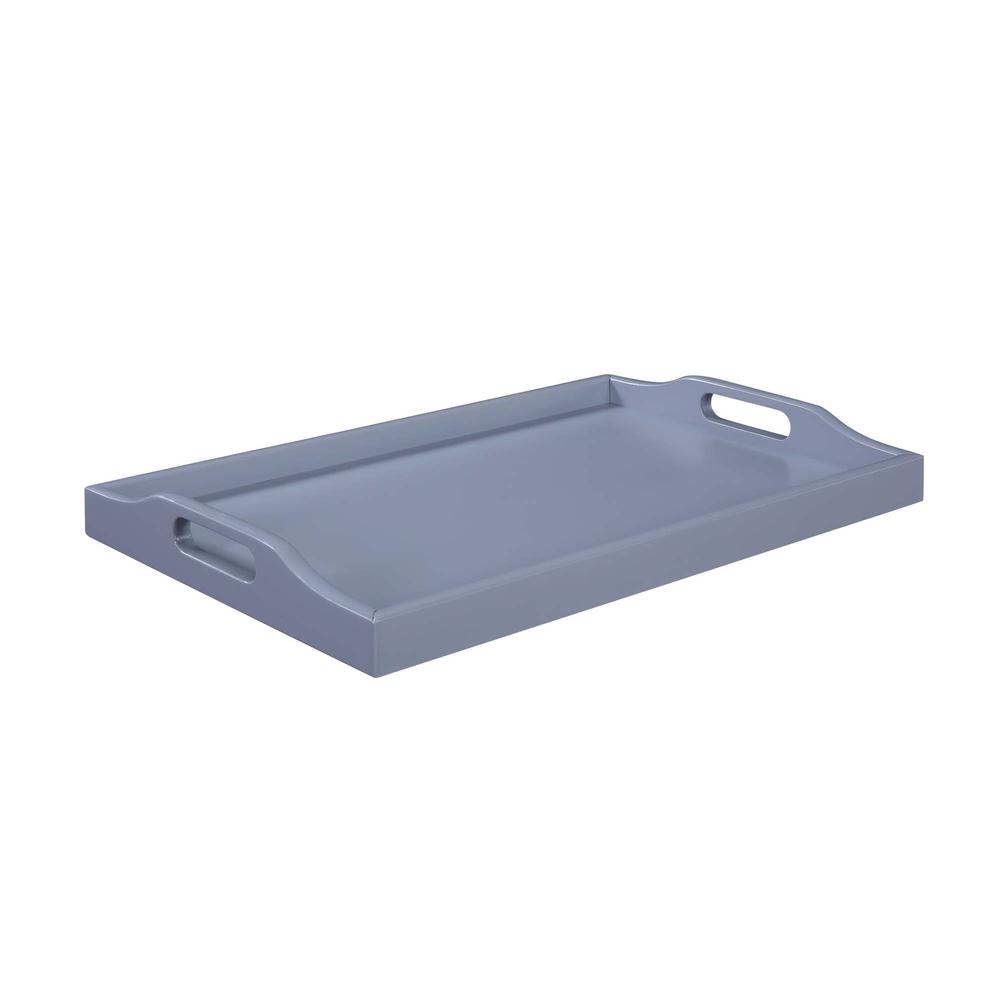 Designs2Go Serving Tray, Gray