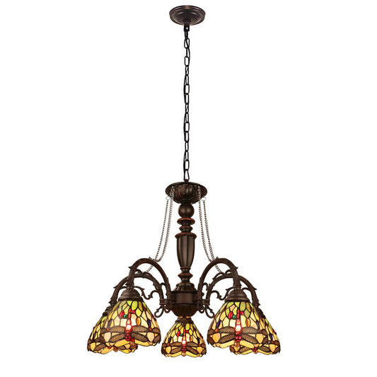 Anisoptera Purity 5-Light Antique Dark Bronze Finish Large Chandelier 27" Wide