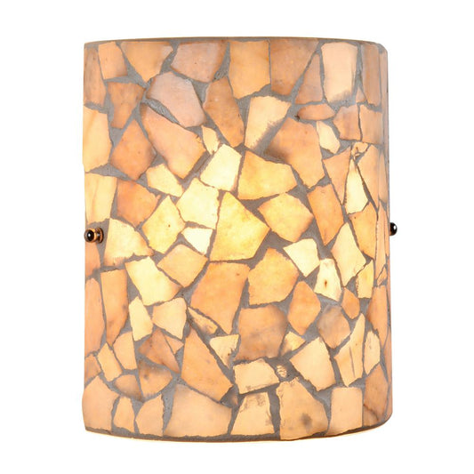 KAI Mosaic 1 Light  Indoor Wall Sconce 8" Wide