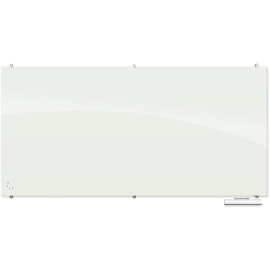 Visionary Glass Dry-Erase Board - 96" (8 ft) W x 48" (4 ft) H - Rectangle