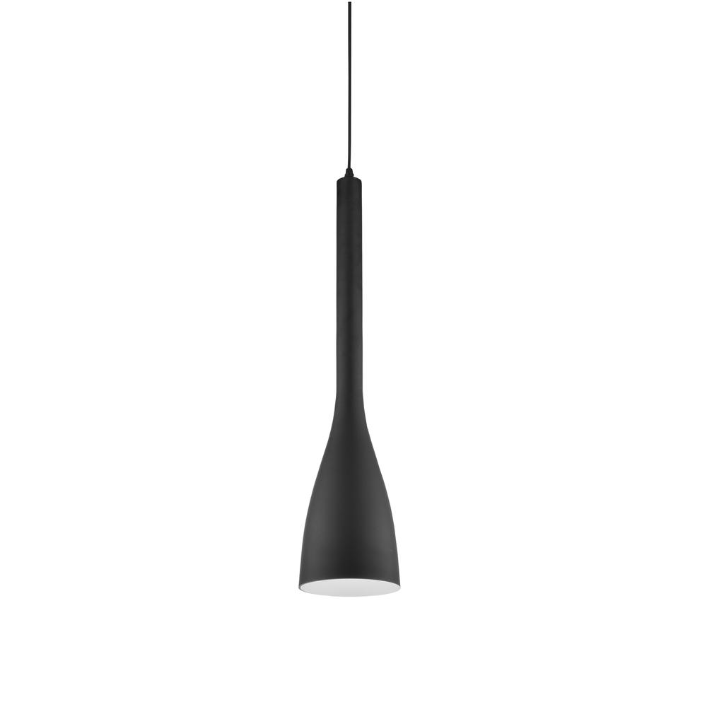 1LT Pendant, Matte-Black Finish