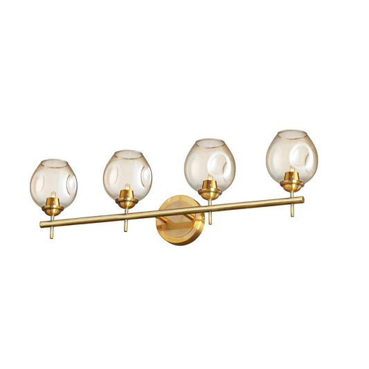 4LT Halogen Vanity VB w/ Champage Glass