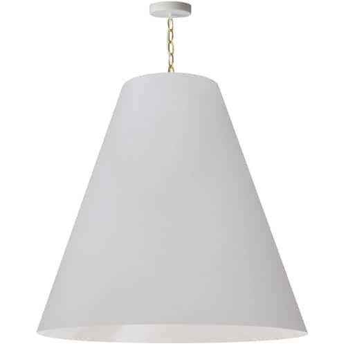 1LT Anaya X-Large Pendant,  AGB w/ WH Shade