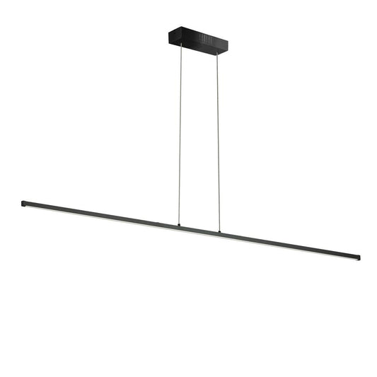 30W Horizontal Pendant, Matte Black with White Acrylic Diffuser    (ARY-3830LEDHP-MB)