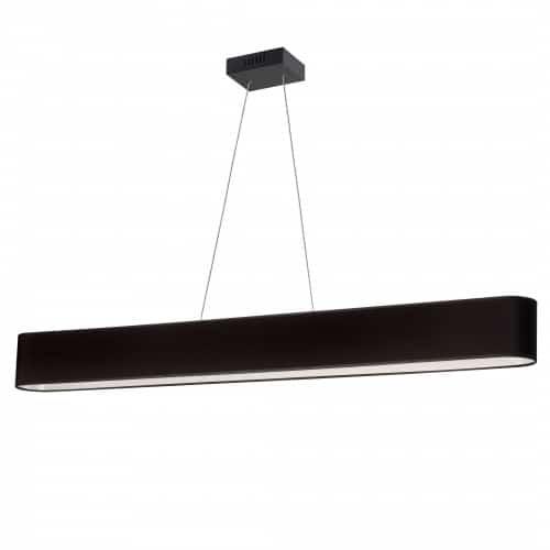 30W Horiz Pendant, Jtone Black shade, MB