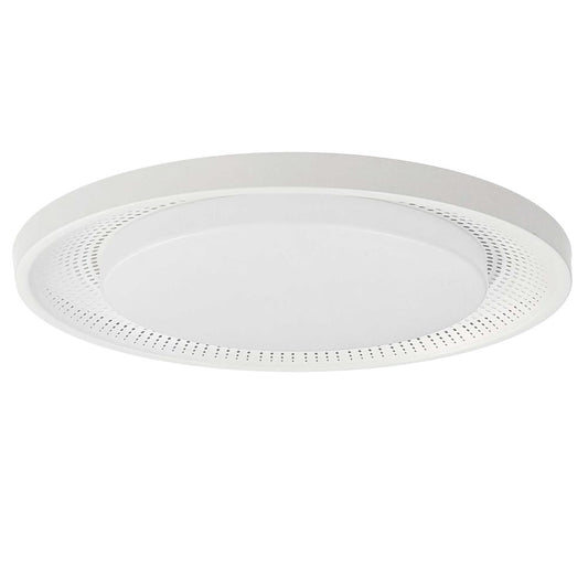 30W Flush Mount Matte White with White Acrylic Diffuser