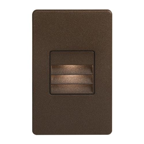 Bronze-Rectangle In/Outdoor 3W LED Wa