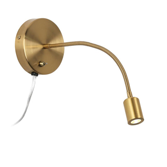 3W LED Wynne Sconce Aged Brass