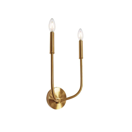 2LT Incandescent Wall Sconce, AGB