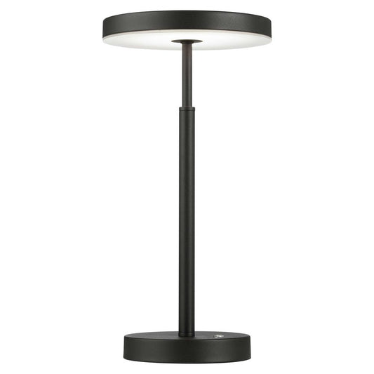 10W Table Lamp, Sandy Black w/ White Acrylic Diffuser