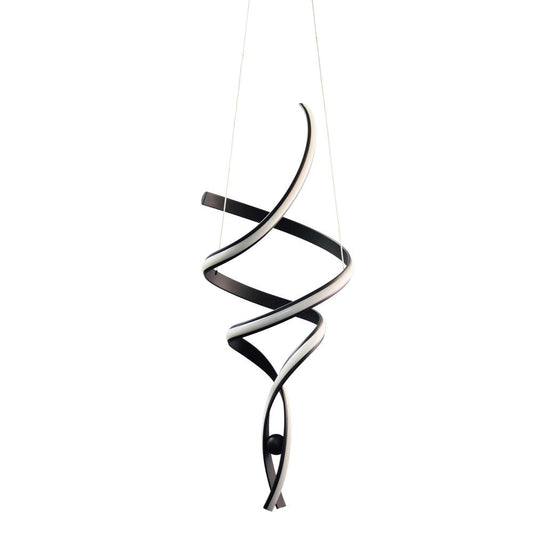 35W Pendant, Matte Black Finish