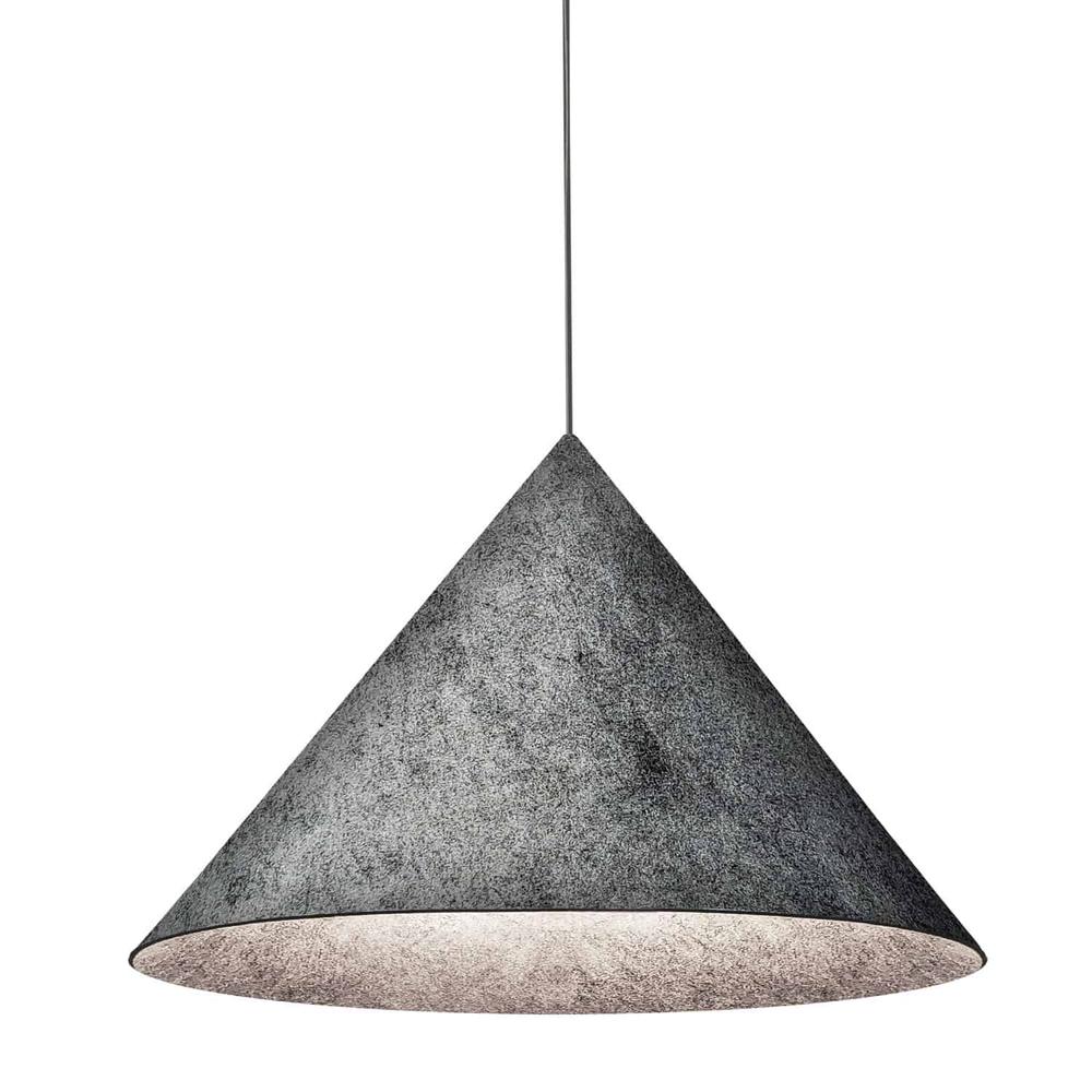 1 Light Pendant, GRY Felt Shade