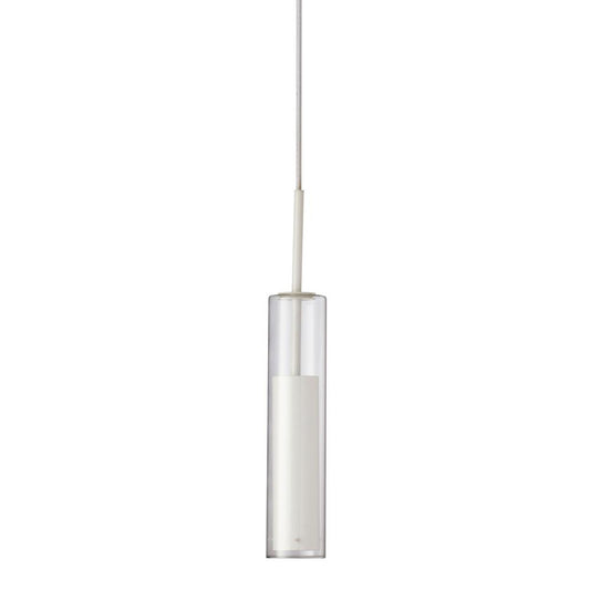 5W Pendant, White Finish