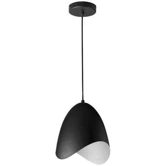 1LT Steel Pendant, Black Finish