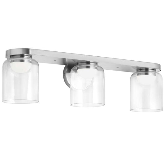 10W LED Nadine Vanity Polished Chrome w/ Clear Glass