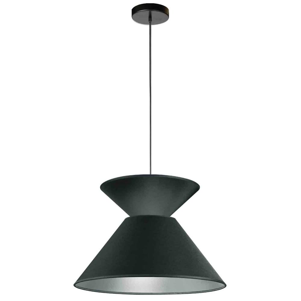 1LT Patricia Pendant,  JTone BLK/SV Shade, BK