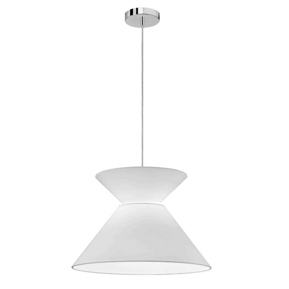 1LT Patricia Pendant White Shade, PC