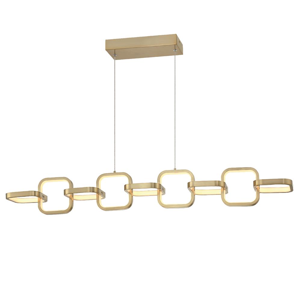 59W LED Patsy Pendant Aged Brass