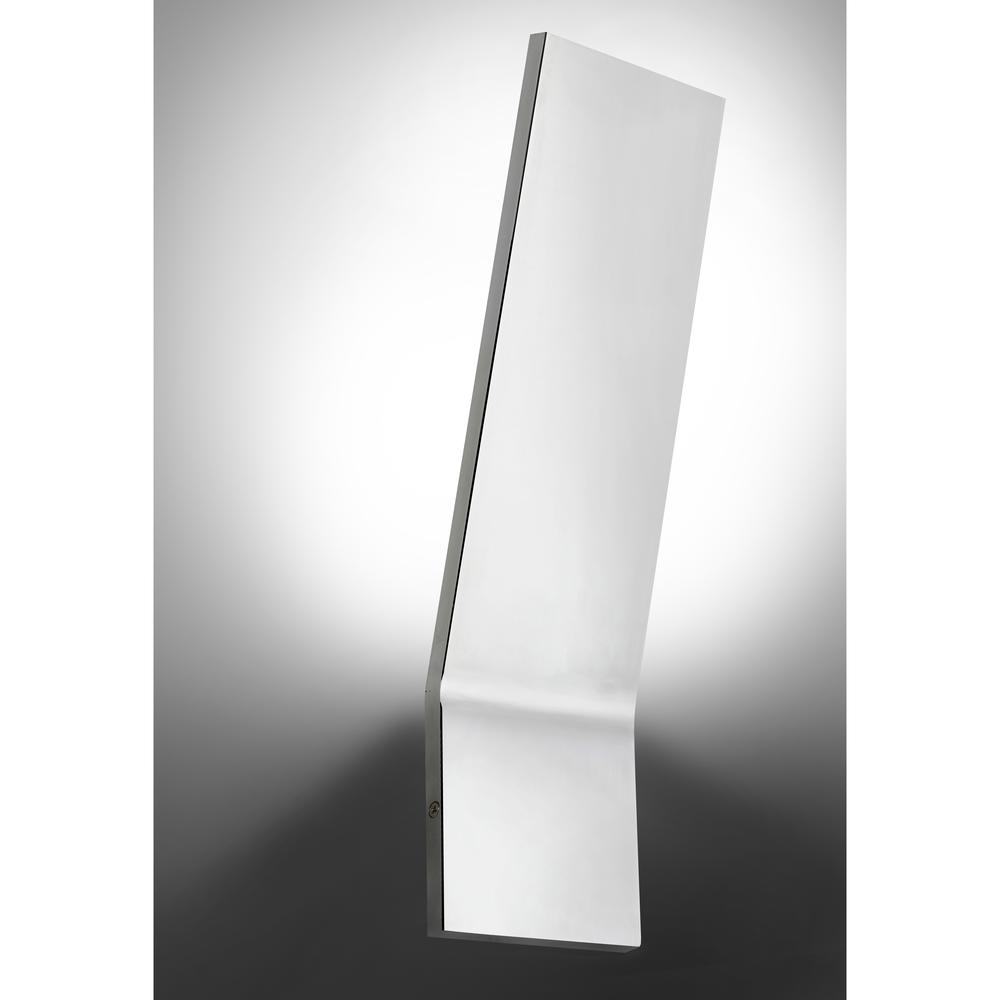 20W Wall Sconce, Polished Chrome  with Frosted Diffuser     (SNJ-1820LEDW-PC)