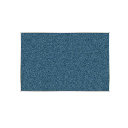 Ghent 48.5" x 72.5" Aluminum Frame Vinyl Bulletin Board - Ocean