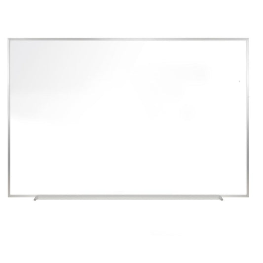 Ghent Magnetic Porcelain Whiteboard with Aluminum Frame, 3'H x 5'W