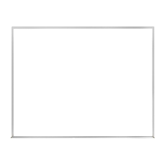 Ghent Non-Magnetic Whiteboard with Aluminum Frame, 3'H x 4'W