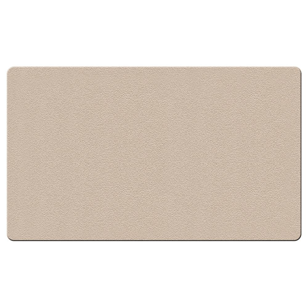 Ghent 48"x72" Fabric Bulletin Board w/ Wrapped Edge - Beige