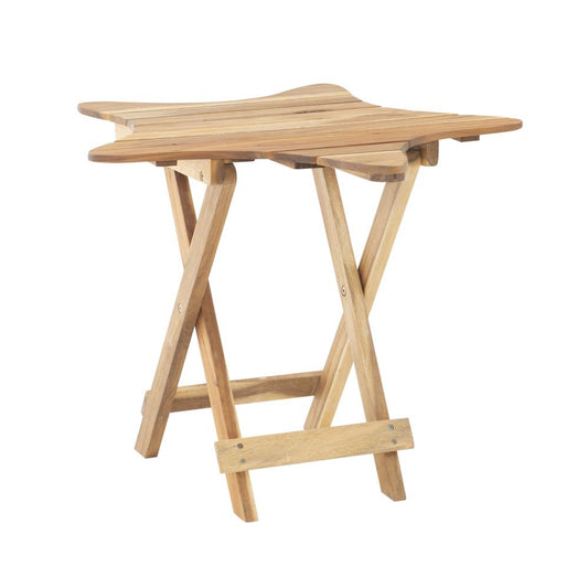 Stanbury Outdoor Folding Table, Natural