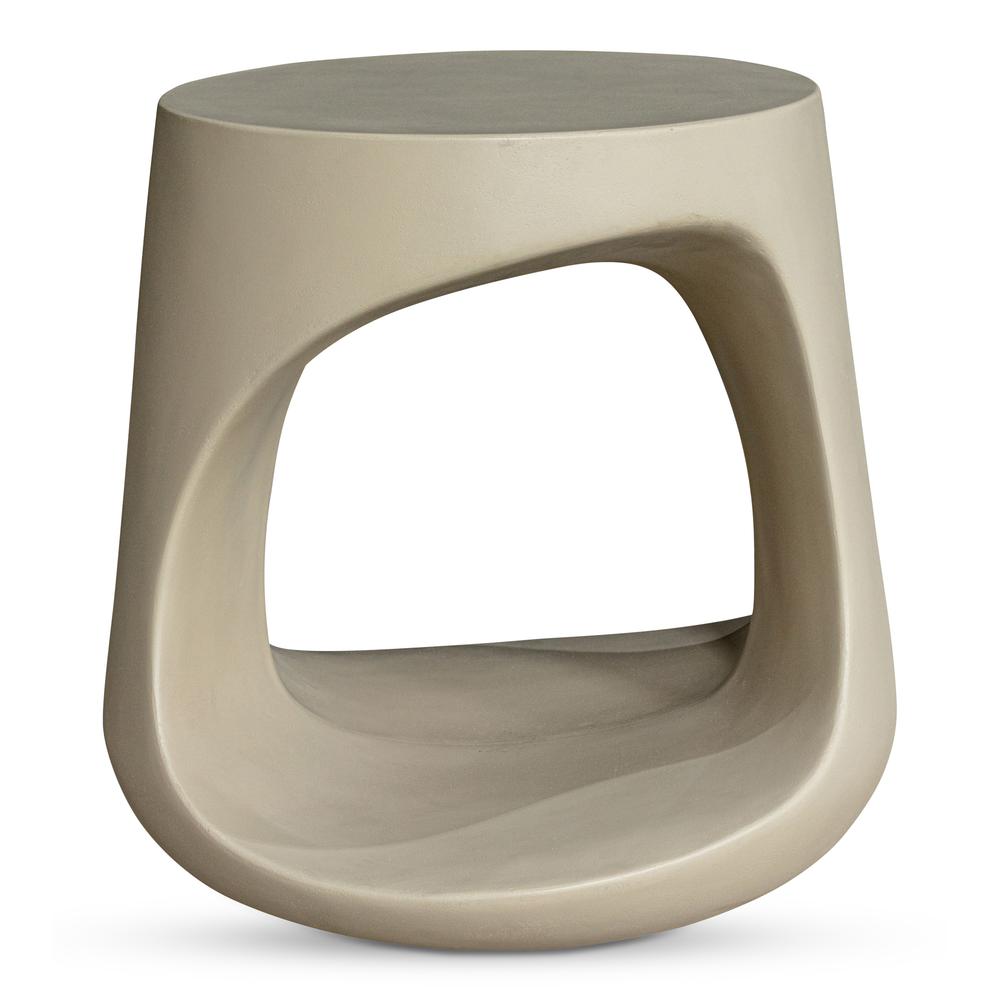 Rothko Outdoor Stool Cream