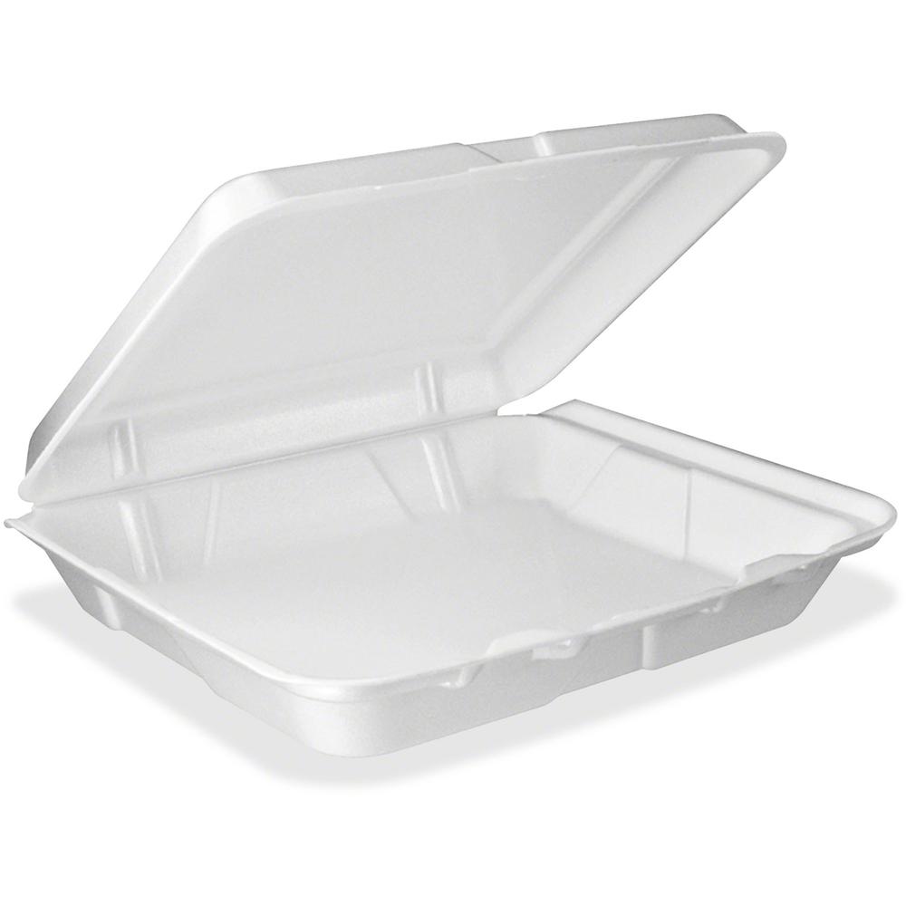 Dart Single-compartment Foam Container - Foam Body - 200 / Carton