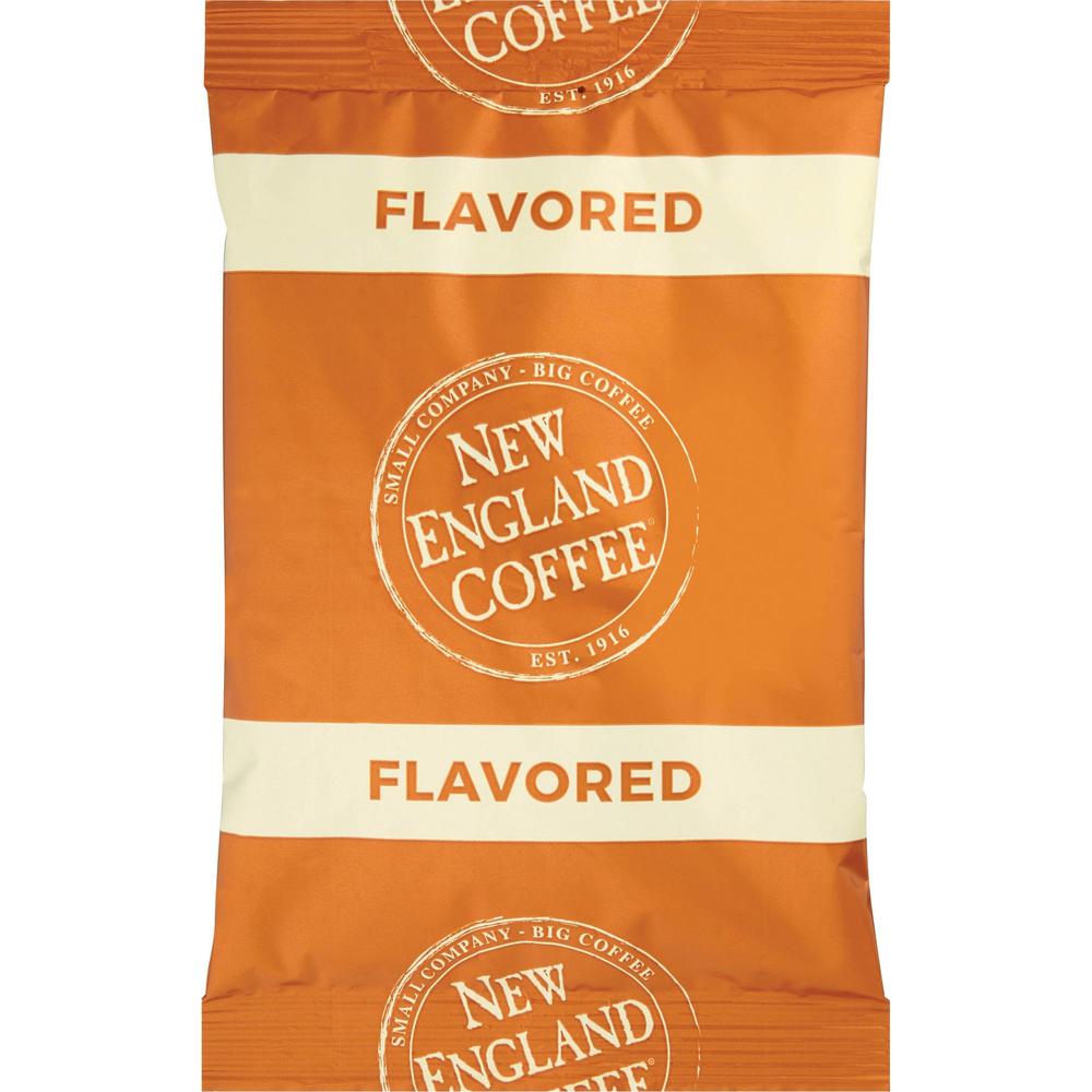 New England Coffee&reg; Portion Pack Hazelnut Creme Coffee - Light - 2.5 oz Per Pack - 24 - 24 / Carton