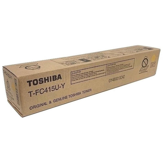 Toshiba Original Laser Toner Cartridge - Yellow - 1 Each - 33600 Pages