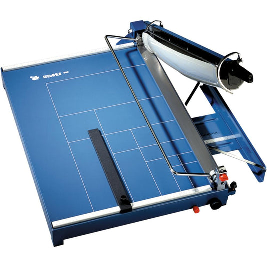 Dahle 569 Premium Guillotine Trimmer - 35 Sheet Cutting Capacity - 27" Cutting Length - Safety Guard, Self-sharpening Blade, Sturdy, Heavy Duty, Screened Guide, Ground Blade, Protective Guard, Adjusta