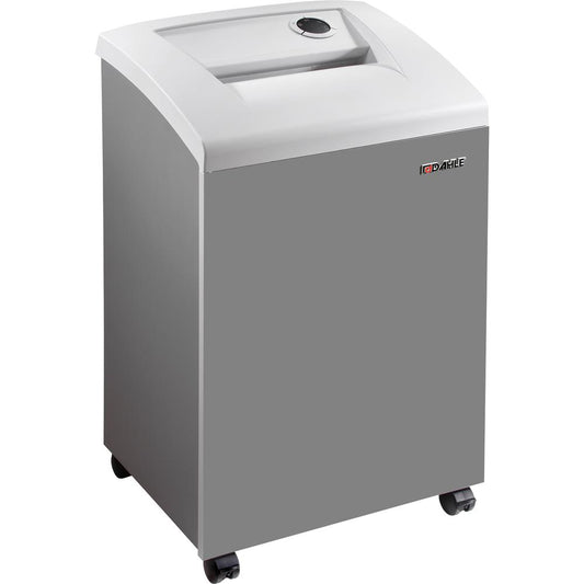 Dahle 50464 Oil-Free Paper Shredder w/Jam Protection - Non-continuous Shredder - Cross Cut - 26 Per Pass - for shredding Staples, Paper Clip, Credit Card, CD, DVD - 0.125" x 1.563" Shred Size - P-4 -