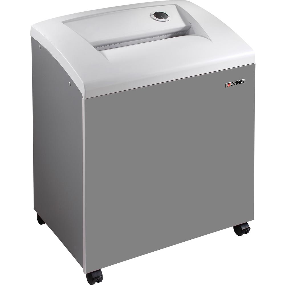 Dahle CleanTEC 51514 Oil-Free Paper Shredder w/Fine Dust Filter - Non-continuous Shredder - Cross Cut - 28 Per Pass - for shredding Staples, Paper Clip, Credit Card, CD, DVD - 0.125" x 1.563" Shred Si