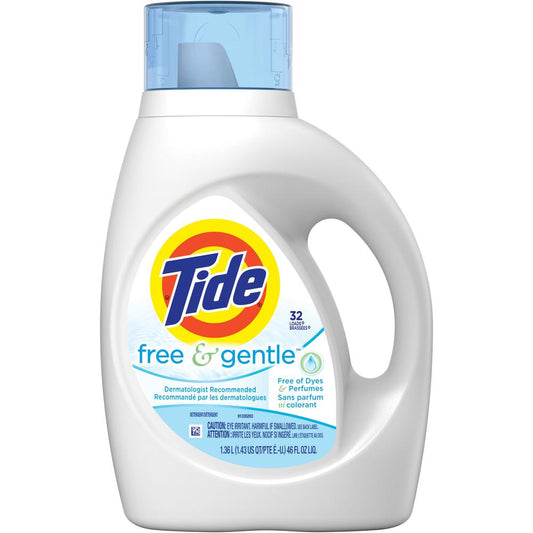 Tide Free & Gentle Detergent - 46 fl oz (1.4 quart) - 1 Bottle