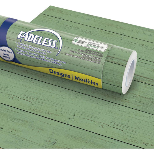 Fadeless Bulletin Board Paper Rolls - Bulletin Board, Classroom, Fun and Learning, File Cabinet, Door, Display, Paper Sculpture, Table Skirting, Party, Home Project, Office Project, ... - 48"Width x 5