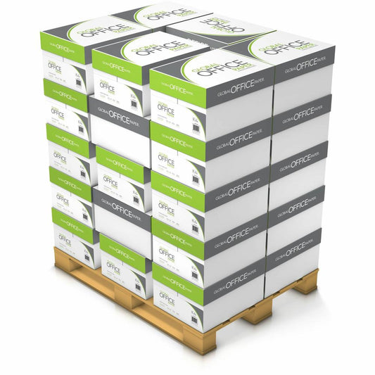 Global Office Premium Multipurpose Paper - 96 Brightness - 8 1/2" x 14" - 40 / Pallet - 500 Sheets per Ream - White