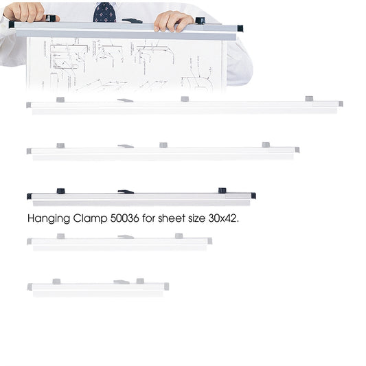 30" Hanging Clamps for 30" x 42" Sheets Set of 6