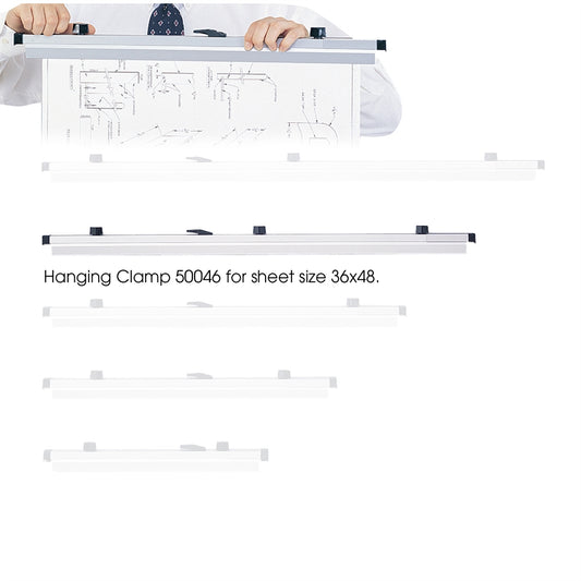 36" Hanging Clamps for 36" x 48" Sheets Packed 6/carton