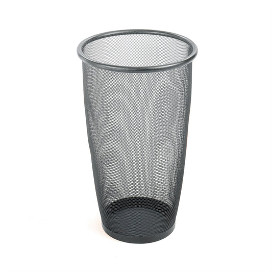 Onyx™ Mesh Large Round Wastebasket (Qty. 3) Black