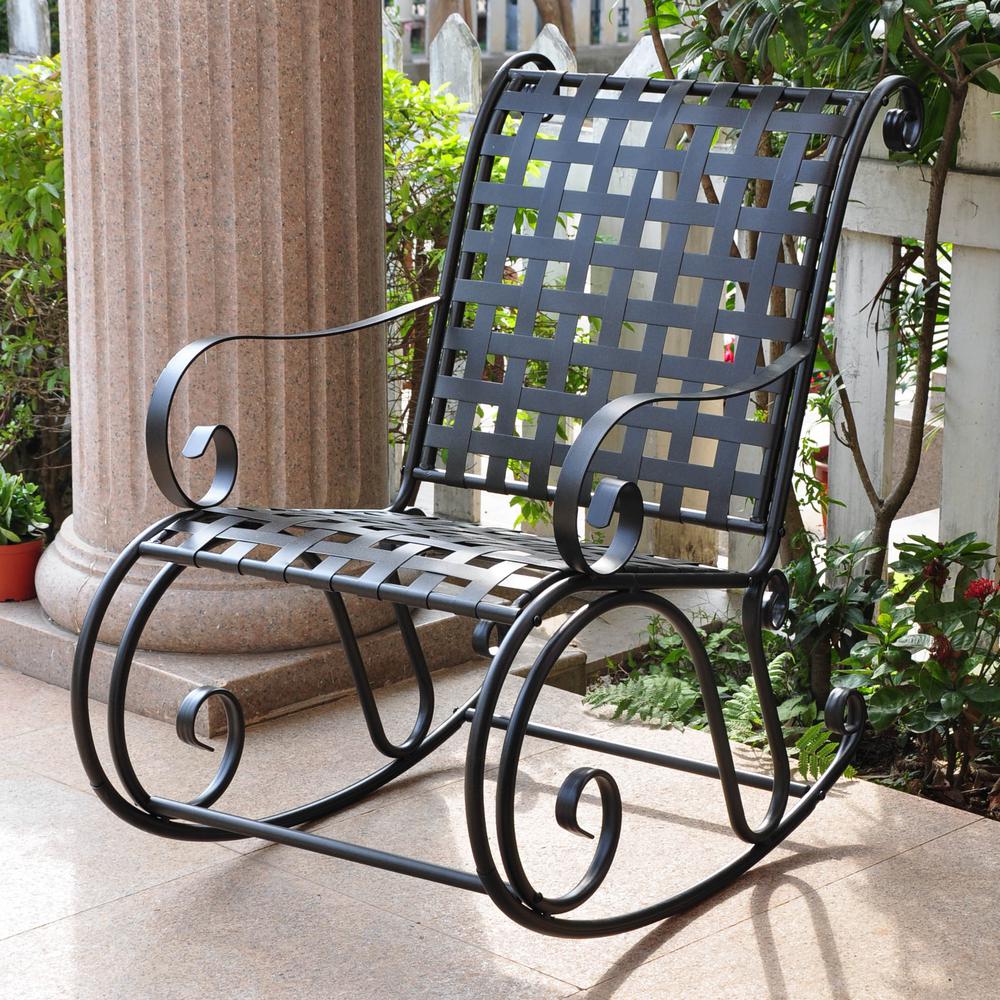 Mandalay Iron Rocking Chair