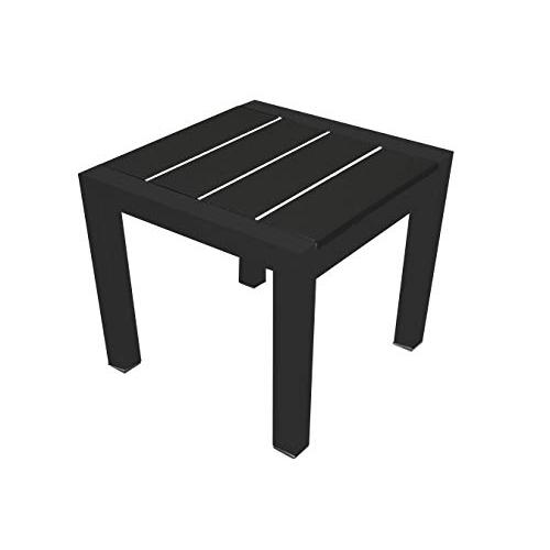 Joseph Side Table, Black & Black