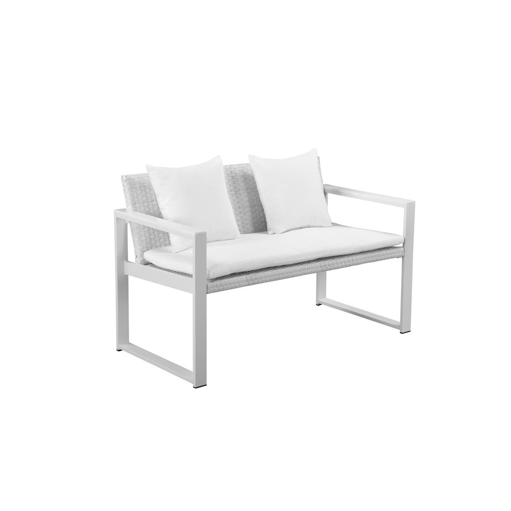 Chester Sofa White & White