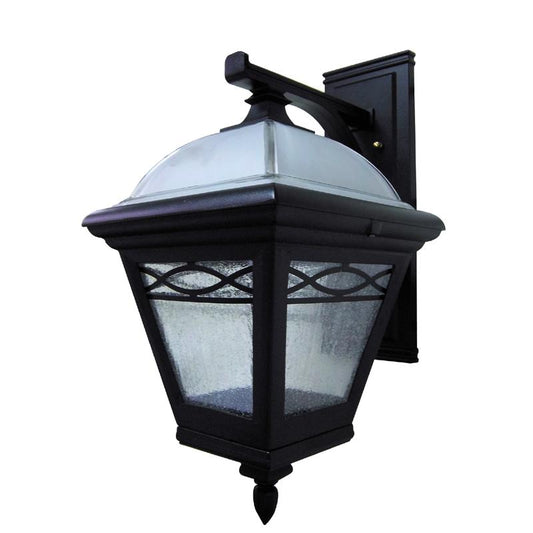 Brentwood F-3831-BLK  Large Top  Mount – Closed Bottom Light