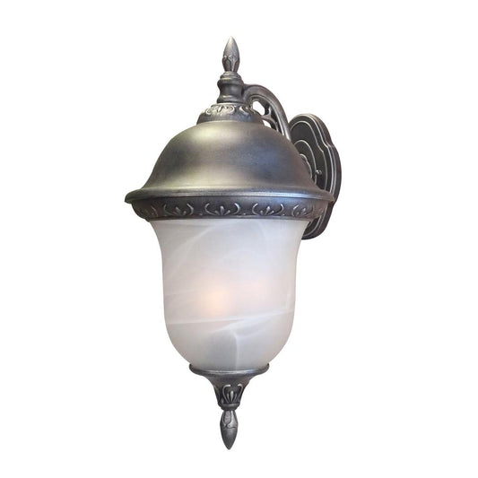 Glenn Aire F-3991-SW-AB Large Top Mount Light with Alabaster Glass