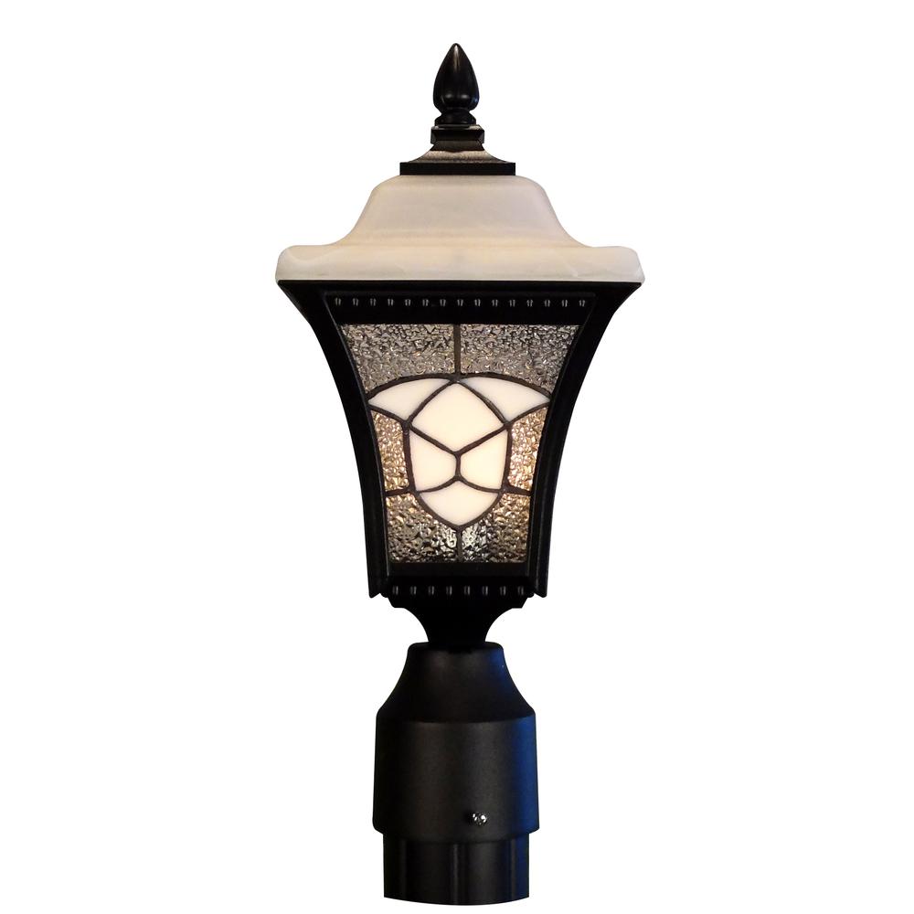 Abington F-4980-BLK Estate Post Mount Light