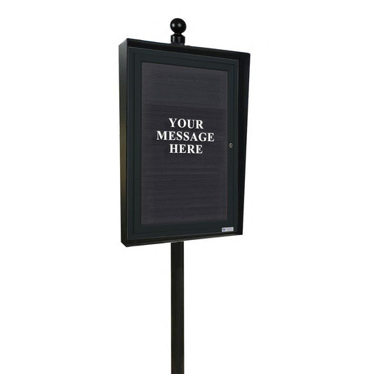 Single Message Board with Letter Board