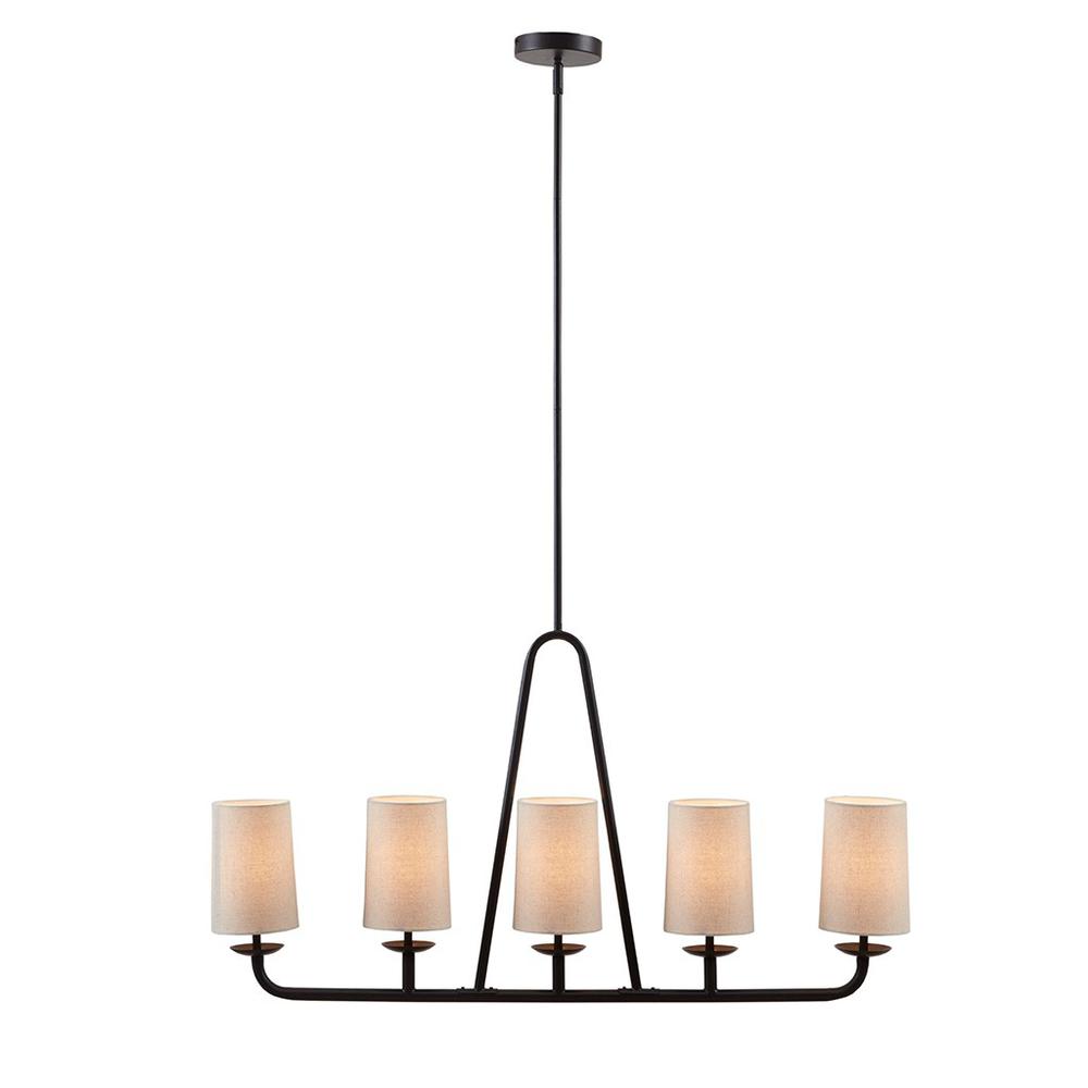 5-Light Linear Chandelier